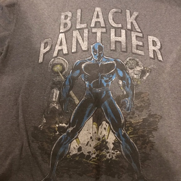 Vintage Style Black Panther tee - Picture 3 of 3